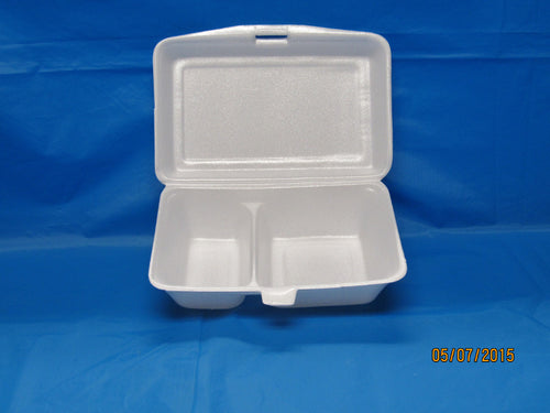 B-7 2 Compt Foam Container